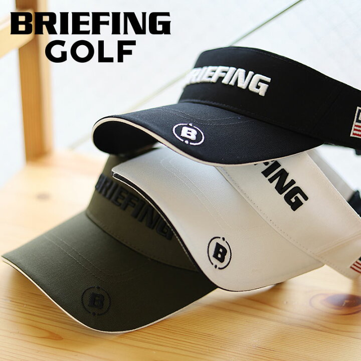 楽天市場 最大21倍 12 26の1 59迄 要エントリー ブリーフィング ゴルフ サンバイザー メンズ ブランド Briefing Golf Mens Ms Basic Visor Brg221m70 刺繍 アジャスター 帽子 Briefing 正規品 カバンの店 東西南北屋