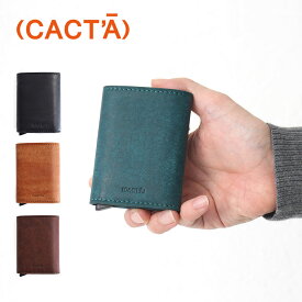 【5月1日限定!最大P39倍】カクタ カードケース 財布 ミニ財布 カクタ メンズ レディース CACTA Payment Hunter Wallet PUEBLO 2005 スキミング防止 本革 ブランド 正規品 プレゼント プエブロレザー