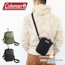 【マラソン期間中!エントリーで19倍確定】コールマン ショルダーバッグ ポシェット ミニショルダー メンズ レディース ウォーカーポーチS coleman walker pouch S アウトドア 軽量 コンパクト 斜め掛け 旅行 カラビナ トラベル プレゼント akz035