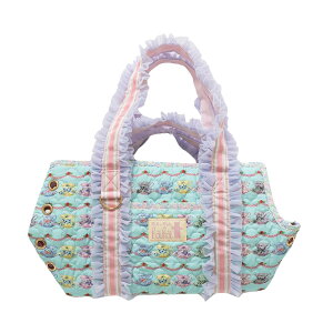 fafa ペットキャリーバッグ 6141-2006 フェフェ ペット ペット用品 犬 持ち運び用 おでかけ ペットグッズ キルティング パステル 旅行 ブランド かわいい ミント おしゃれ カジュアル シンプル