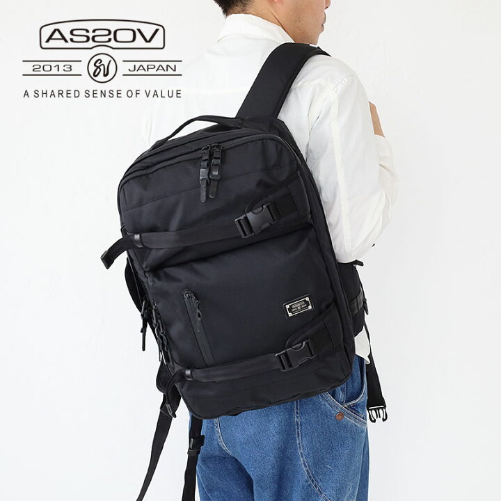 楽天市場】AS2OV アッソブ バッグ CORDURA DOBBY 305D 3WAY BACK PACK 