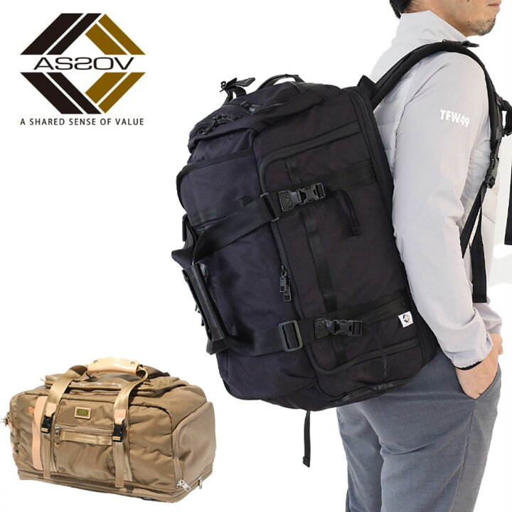 楽天市場】AS2OV アッソブ EXCLUCIVE BALLISTIC NYLON 2WAY BOSTON BAG 