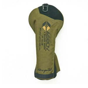 �y5/15���G���g���[��11�{�m��zAS2OV �A�b�\�u CORDURA FINE TEX DRIVER COVER GOLF �S���t �w�b�h�J�o�[ �h���C�o�[ �����Y ���f�B�[�X ���j�Z�b�N�X �^�t �X�|�[�c �R���y �u���b�N �L������ �J�[�L akz0
