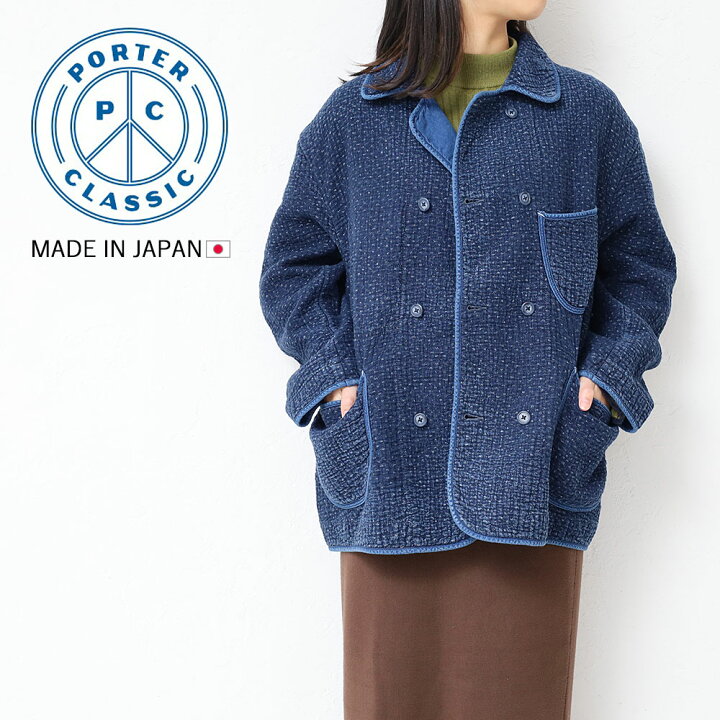ポータークラシック NEW SASHIKO SHIRT 拠れ JACKET ニュー刺し子 