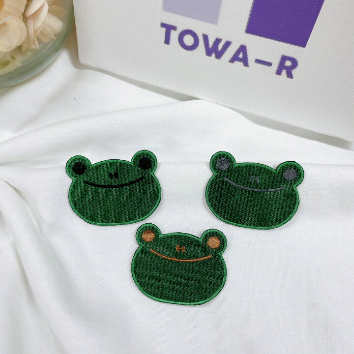 楽天市場】ワッペン アイロン カエル (大) 【1000円以上購入送料無 