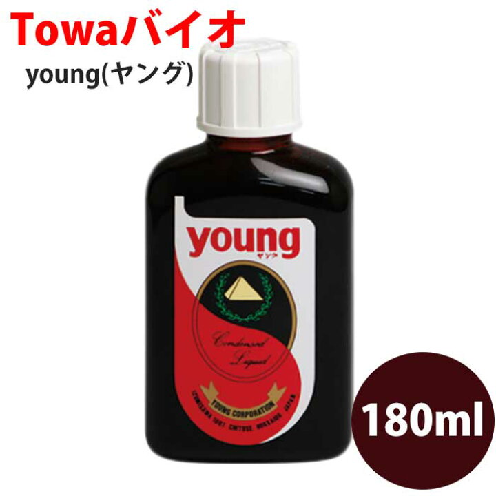 楽天市場】young【ヤング】濃縮液180ml/乳酸菌と酵母菌が作り出した  
