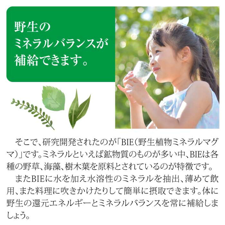 楽天市場 ポイント10倍 ハイパワーマグマン110g Bie野生植物ミネラルマグマン 超濃縮液 水溶性ミネラル 植物性ミネラル 東和バイオ