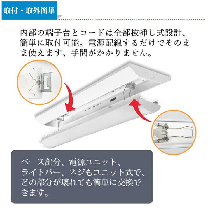 楽天市場】＼全店9%OFFクーポン／【12台】 防雨防湿型 ledベースライト 