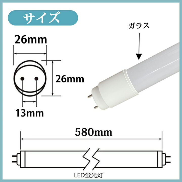 楽天市場】LED蛍光灯 40W形 直管 120cm【10本 20本 30本 40本 50 100本 