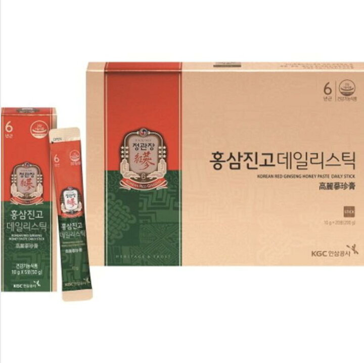 楽天市場】【正官庄】【送料無料】紅参珍膏（10ml X 20包）6年根 高麗  