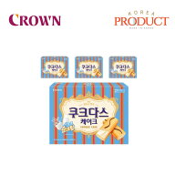 【CROWN】【送料無料】ククダスケーキ 154g×4個セット 韓国お菓子 チョコレートケーキ スイーツ デザート