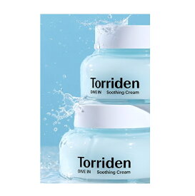 【Torriden】【送料無料】ダイブイン 低分子ヒアルロン酸 スージングクリーム ダブル企画 100ml+100ml