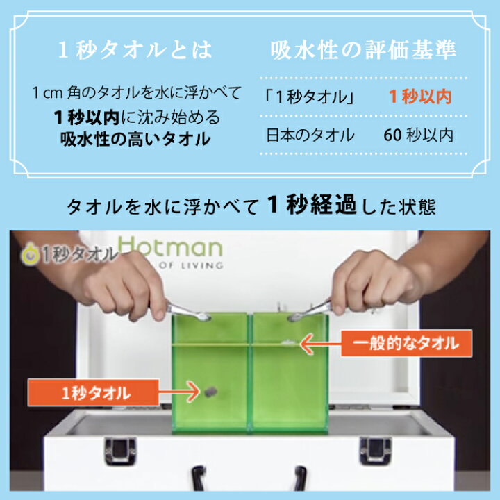 楽天市場 公式ホットマン 吸水性抜群１秒タオル ホットマンカラー ヘアタオル 38 99cm 全6色 日本製 Hotman 高級 上質 国産 ギフト プレゼント 定番 人気 無地シンプル おしゃれ 女性 頭 髪 ヘア 吸収 時短 綿 一秒タオル タオル 赤ちゃん ホットマン 楽天市場店
