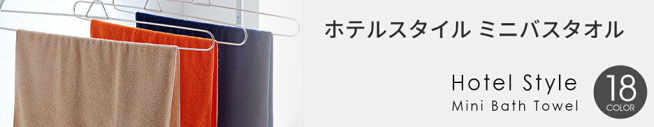 送料無料【泉州タオル】ホテルスタイル ミニバスタオル（約50×100cm）【圧縮配送】綿100% ホテル仕様 日本製 国産 泉州 吸水 速乾 部屋干し 中厚手 ミニ バスタオル タオル 小さめ コンパクト スリム バスタオル ふわふわ やわらかい