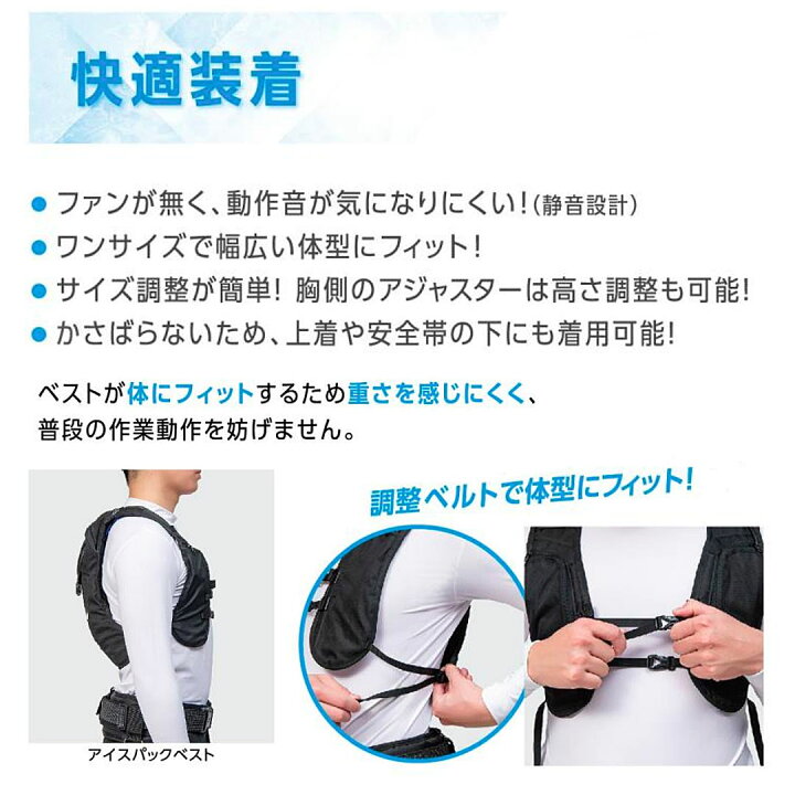 楽天市場】水冷ベスト 水冷服 メディエイド アイシングギア アイス 