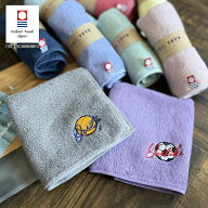 【名入れ 刺繍】今治タオルハンカチ《ボール デザイン R》(今治 ハンカチ 今治ハンカチ 名入れハンカチ …