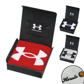 【名入れ 無料 刺繍 】【underarmour】アンダーアーマー 「シンボル」 タオルハンカチ（名入れタオル スポーツ 部活 チームタオル 卒団 マラソン マフラータオル スポーツタオル）