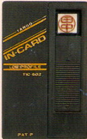 カード式はんこ カード型印鑑「インカード」 タンゴ社 薄型印鑑IN・CARD（インカード） 既製品　 送料無料