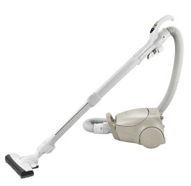 【中古】パナソニック 掃除機 紙パック式 軽量 コンパクト ハイパワー 親子ノズル搭載 ゴールド MC-PJ22G-C