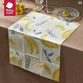 ベビー用使い捨てランチョンマット 子供用 携帯 防水 防汚 食事テーブルマット 香蕉柄 林檎柄 恐竜柄 幼児 小学生