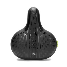 自転車用サドル 加厚 マウンテンバイク ロードバイク 衝撃吸収 ゲル クッション 柔らかい スプリング付き 交換用 黒 赤 黄色 青