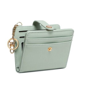 財布 レディース 二つ折り スキミング防止 多機能 カード入れ ミニ財布 コンパクト 携帯 コインケース ピンク ブラック グレー ワインレッド ブルー グリーン
