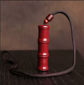 ネックレス メンズ レディース 紫金砂 竹節 縁起物 ペンダント アクセサリー 高純度 開運 お守り