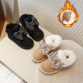 スノーブーツ キッズ 子供 大雪 防水 防滑 保暖 短靴 ブラック ブラウン 7歳 8歳 9歳 10歳 11歳 12歳 13歳 14歳 15歳 16歳