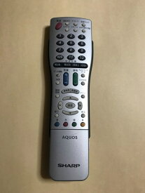 【中古】【送料無料】 シャープ アクオス テレビ リモコン GA550WJSA ポイント消化