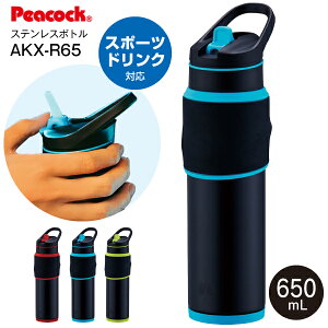 AKX-R65(AB) s[RbN@r  XeX{g X|[chNo␅tɑΉ Q[~O{g ۗp L^Cv 0.65L 650mL nht@yRCPzPeacock u[ubN AKX-R65AB