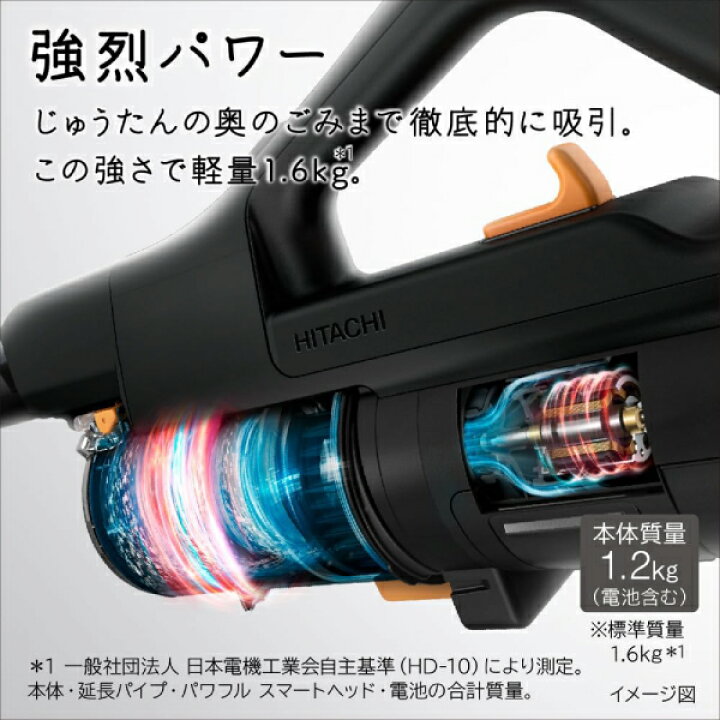楽天市場】PV-BH900SL(K) 日立 掃除機 パワーブーストサイクロン 2Way 