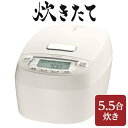 【JPV-S100WO】 タイガー TIGER 炊きたて 炊飯器 5.5合 圧力IH オフホワイト 【RCP】 JPV-S100-WO