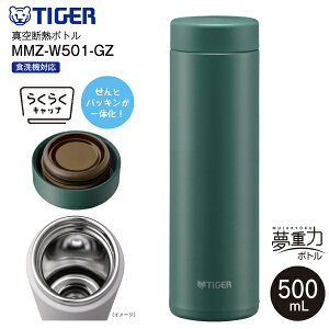MMZ-W501(GZ) ^CK[@r XeX{g 炭炭Lbv pbĽ^ ^fM{g d̓{g ݁@e500ml(0.50L)@ۉۗ  X[p[N[PlusyRCPzTIGER AC