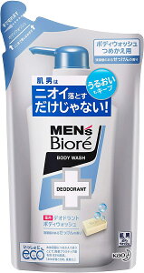メンズビオレ 薬用デオドラントボディウォッシュ 清潔感のあるせっけんの香り 詰替