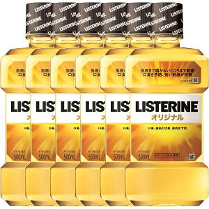�y6�܂Ƃߔ����z��p���X�e�����iLISTERINE�j�I���W�i���@500ml[��򕔊O�i]
