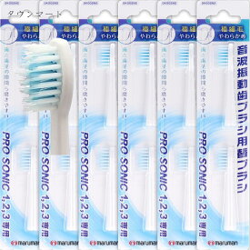【6個まとめ買い】PROSONIC(プロソニック)　　電動歯ブラシ　替えブラシ　極細毛　DK002N2　2本入（ミニモ/プロソニック1/プロソニック2/プロソニック3　対応）　×6個
