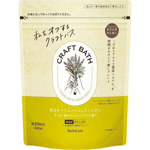 CRAFT BATHiNtgoXjoXN u₩OX̍ 400gi10)jip܁@ Yj