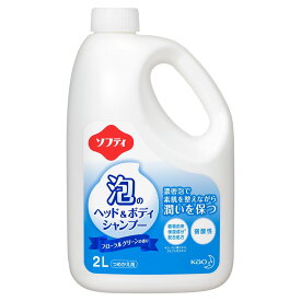 ソフティ泡のヘッド＆ボディシャンプー 2L 業務用（業務用 大容量 便利）