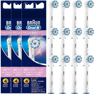 �u���E�� Oral-B�i�I�[����B�j�d�����u���V�i�ւ��u���V�j���炩�ɍז� 4�{�� EB60X-4HB�i���炩�ɍז� ���C���� 4�{�Z�b�g ���s�ɗD�����j