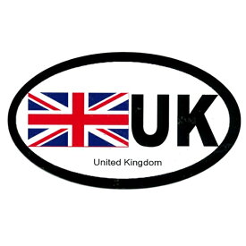 ステッカー UK U.K(United Kingdom)イギリス 防水加工 車 バイク用品
