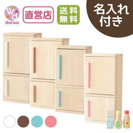 [ままごと セット 誕生日]カラーが選べる！名入れ付き・ミニれいぞうこ《専用BOX*包装不可》(おもちゃ 子供 冷蔵庫 ままごとキッチン 知育玩具 キッチン 木製 3歳 プレゼント 収納 女の子 食材 クリスマス)【木製おもちゃのだいわ直営店】