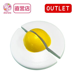 OUTLETサックリミニ食材:目玉焼き(ままごと キッチン アウトレット プレゼント)【木製おもちゃのだいわ直営店】