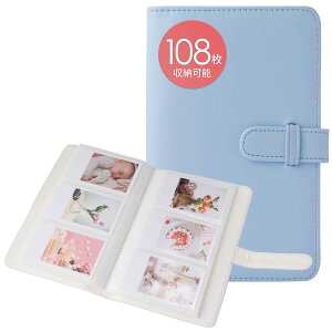 [micewaters] �`�F�L�A���o�� instaxmini�p�`�F�L�� 108�����[xPU���U�[ instax mini �`�F�L�t�@�C�� �R���p�N�g�^�C�v