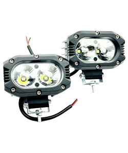 HTharros LED��Ɠ� 60W 4�C���` �h�� 4000lm 12V/24V 2�Z�b�g H