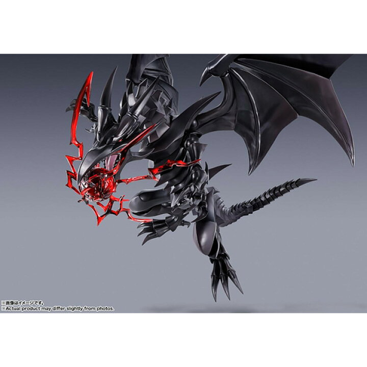 楽天市場】S.H.MonsterArts 真紅眼の黒竜 | フィギュア 遊戯王 レッド 