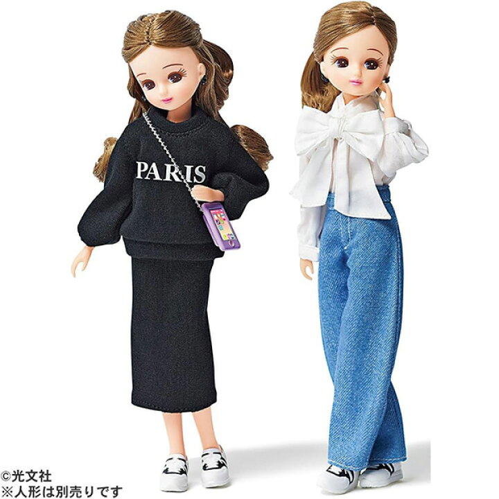 楽天市場】リカちゃん 服 LW-20 VERYコラボ コーディネートドレス 