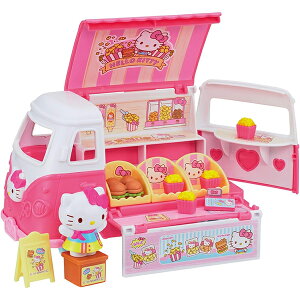 Hello Kitty どこでもおとどけ!ピンクのキッチンカー | ままごと おもちゃ 玩具 おすすめ