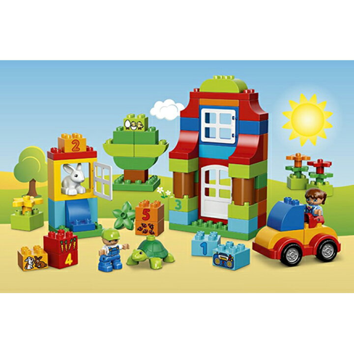 楽天市場】レゴ (LEGO) デュプロ みどりのコンテナスーパーデラックス 