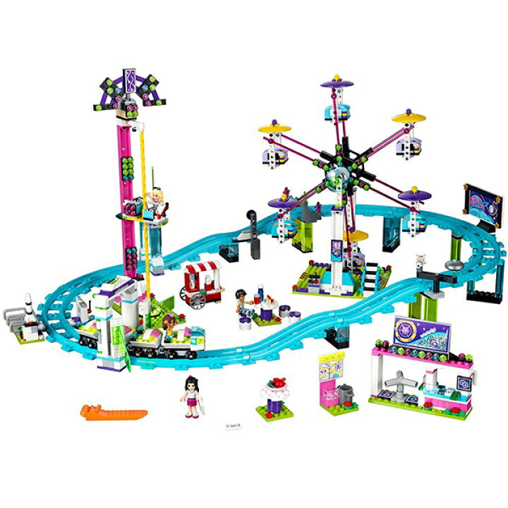 楽天市場】レゴ (LEGO) フレンズ 遊園地 ジェットコースター 41130 