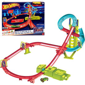 ホットウィール(Hot Wheels) ネオン・スピーダーズ スピードサーキット プレイセット | おもちゃ 男の子 ミニカー 3歳 玩具 おすすめ